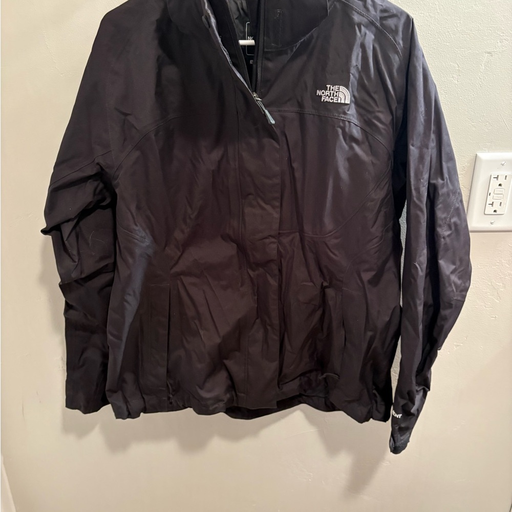 The North Face black Windbreaker